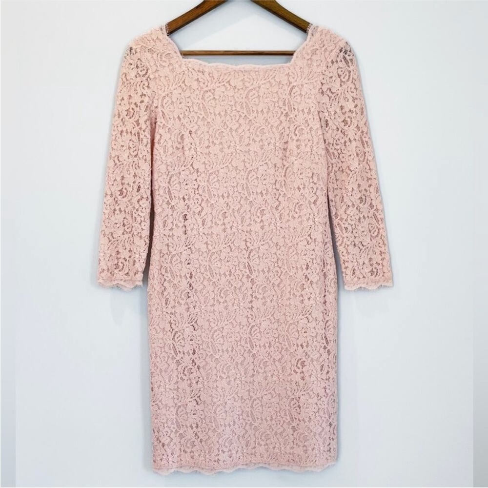 Women’s Adrianna Papell Lace Overlay Dress | Size 8